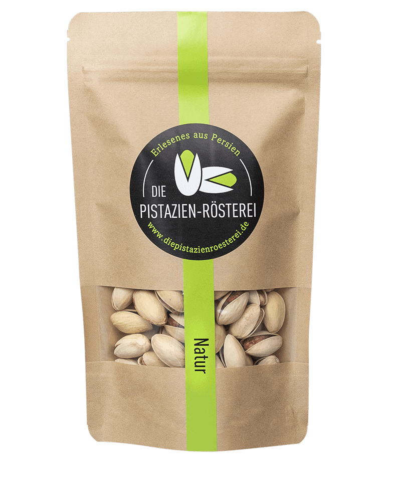 Getrocknete Pistazien naturbelassen — Verpackung