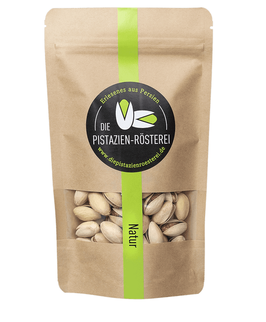 Getrocknete Pistazien naturbelassen — Verpackung